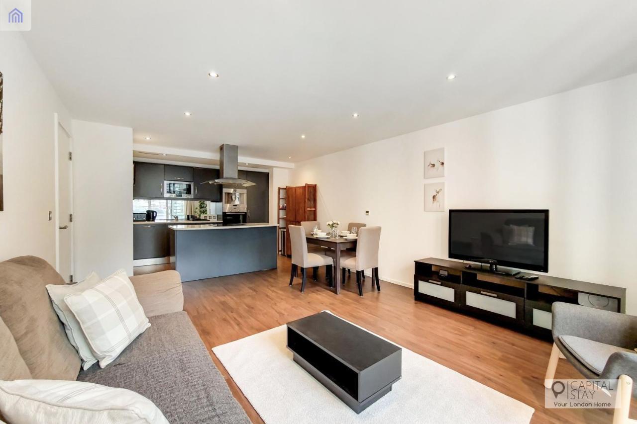 Fully Serviced Two Bed Apartment By Excel & O2 Londen Buitenkant foto